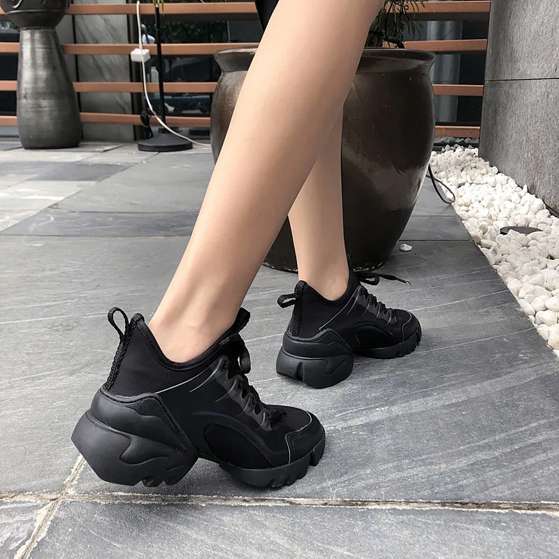 Smirnova new sneakers shoes women round toe lace up ladies shoes casual flat platform shoes comfortable women flats