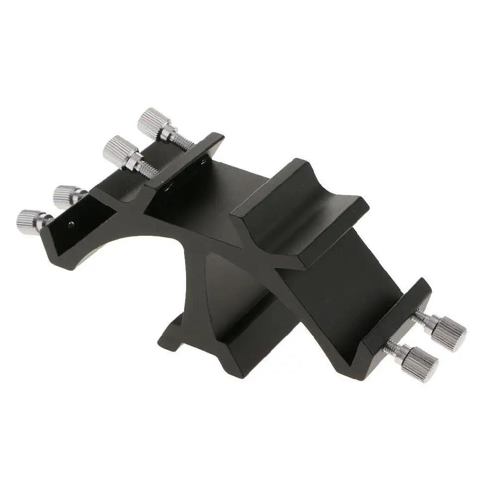

BEESCLOVER Finderscope Bracket Dual Finder Scope Mounting Bracket Compatible with Astronomical Telescope Finderscope Bracket r60