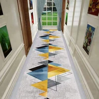 light luxury corridor carpet printing can be cut aisle floor mats non slip stairs hotel blanket soft balcony gallery carpet
