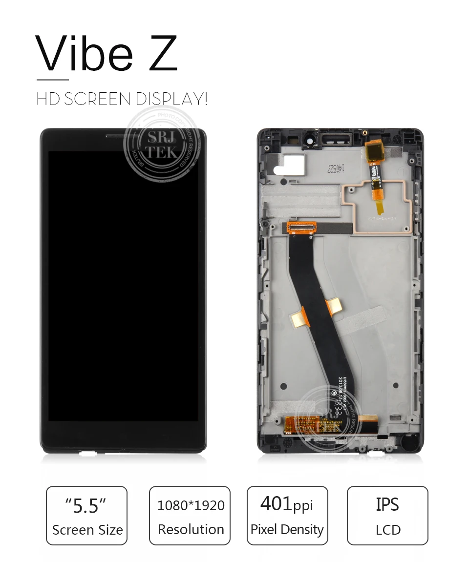 Для lenovo Vibe Z K910 ЖК-дисплей сенсорный экран дигитайзер стекло сенсор сборка запасные части для lenovo K 910