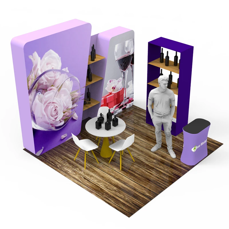 Лидер продаж выставочный стенд 10x10 футов с принтом|Флаги баннеры и аксессуары| |