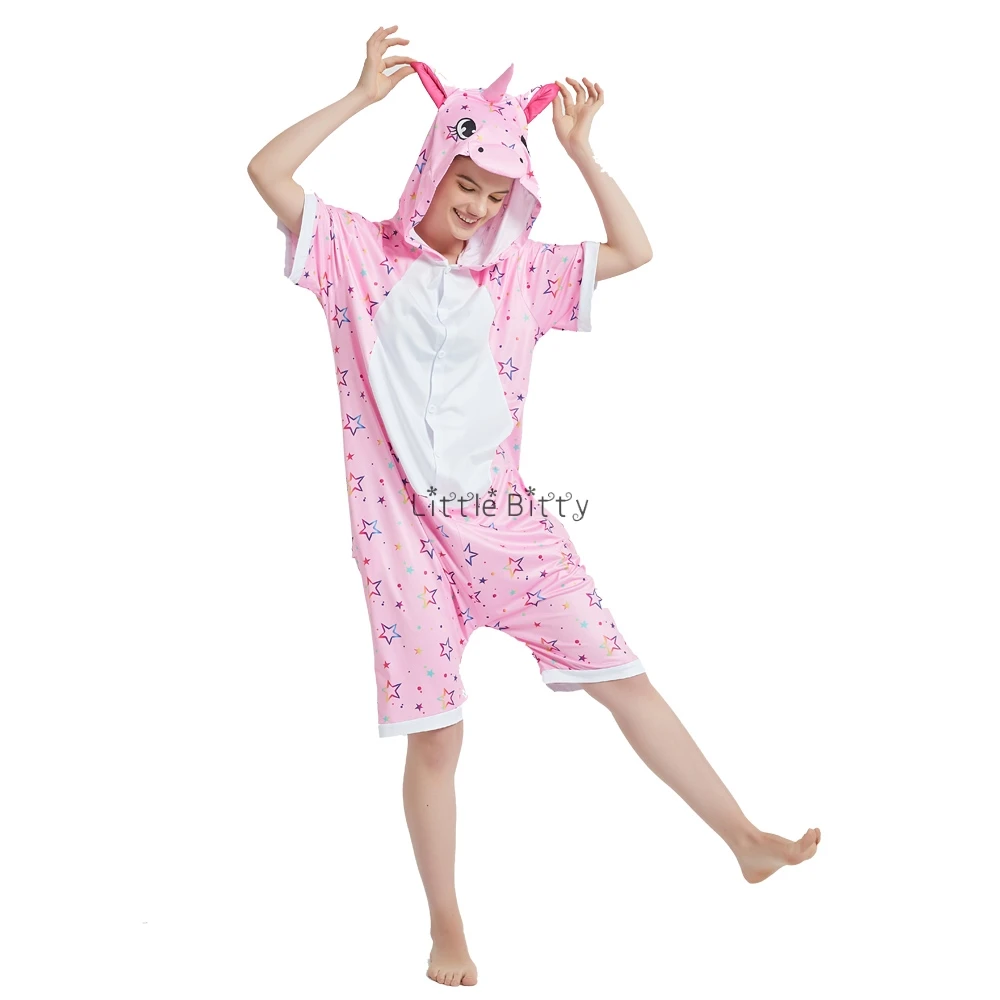 Кигуруми пижамы для мамы и детей комбинезон милая цельная Пижама пижама с