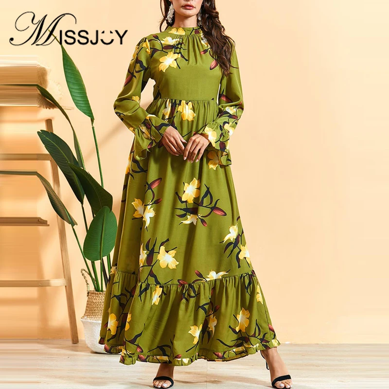 MISSJOY2019 новое модное платье Abaya в Дубае муслиновое турское марокканское кафтан