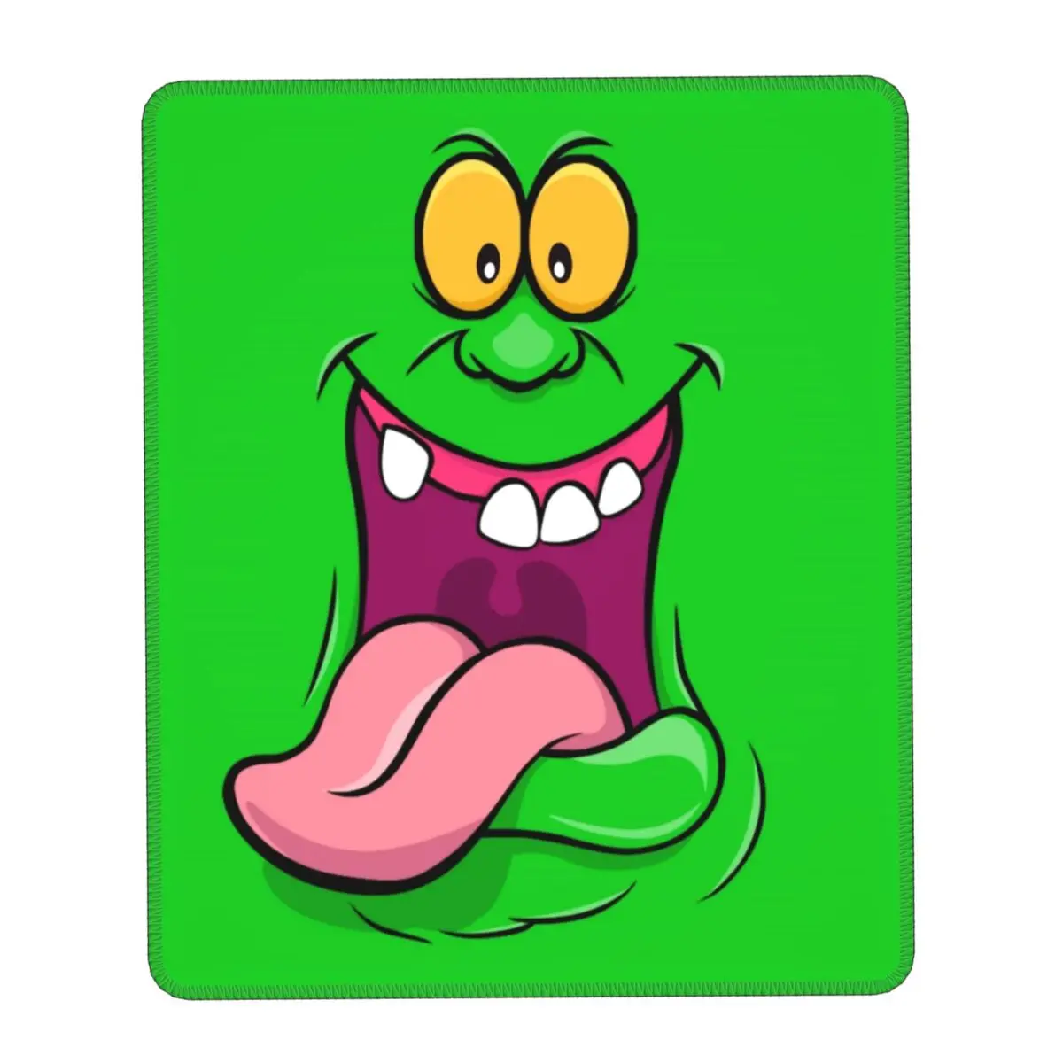 

Игровой коврик для мыши Ghostbusters Slimer, Нескользящий Резиновый коврик для мыши с рисунком в виде призрака