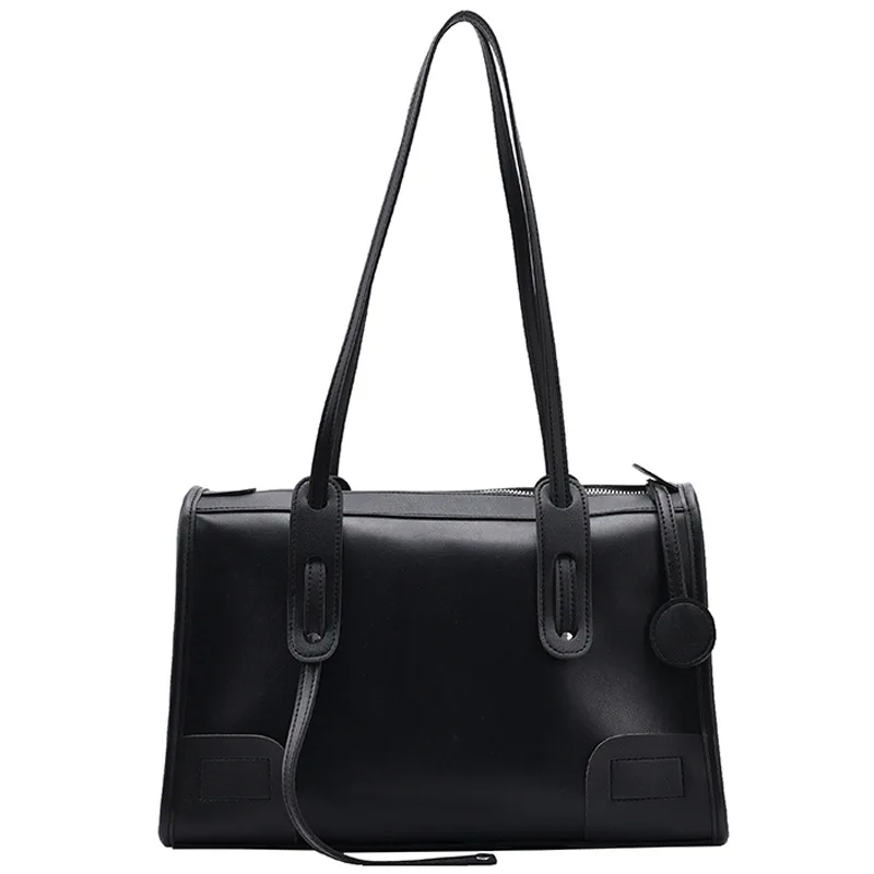 

Simple ladies large capacity autumn and winter new fashion net red Joker foreign style shoulder armpit bag