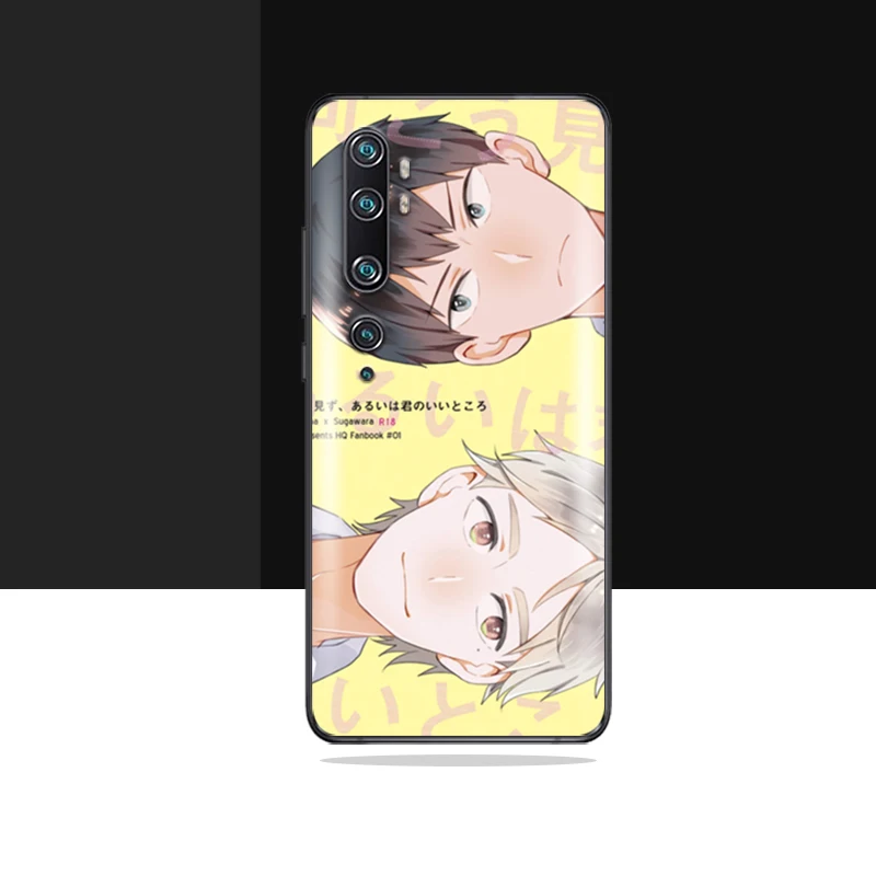 

Haikyuu Cute Japan Anime Phone Case For Xiaomi Redmi K40 K30 K20 Pro Plus Note 7A 7 6 6A 5 Ultra-Thin Silicone Back Cover Funda