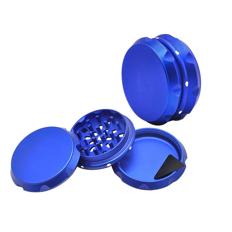New Style 60mm Three-layer Metal Grinder Tobacco Crusher Dice Herb Customizable Logo | Дом и сад