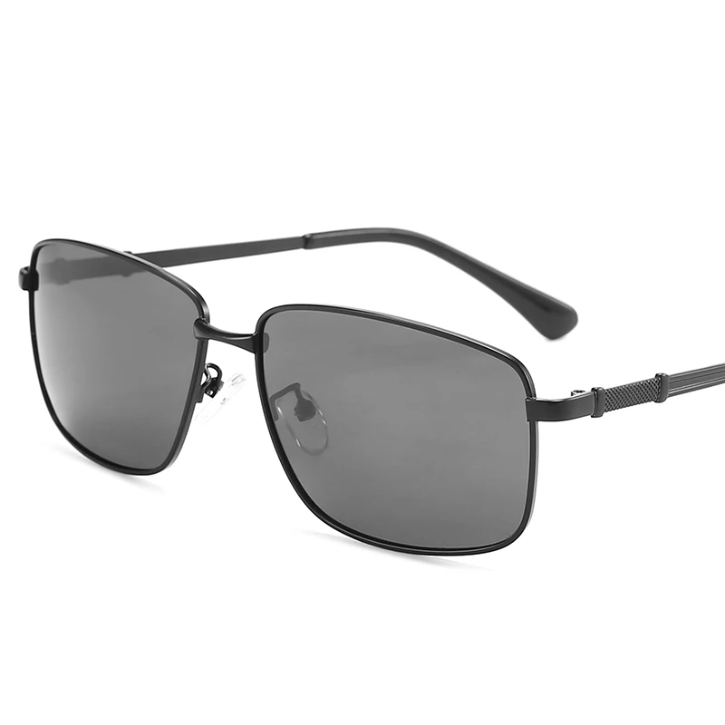 

Солнцезащитные очки FENCHI в ретро-стиле для мужчин и женщин, классические брендовые квадратные Поляризационные солнечные очки, чёрные, 2020