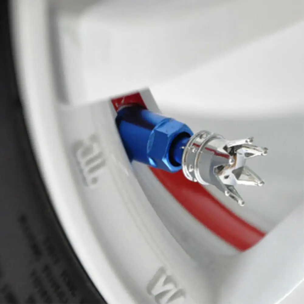 Колпачки клапанов для велосипедных шин 4 шт./лот универсальные пылезащитные