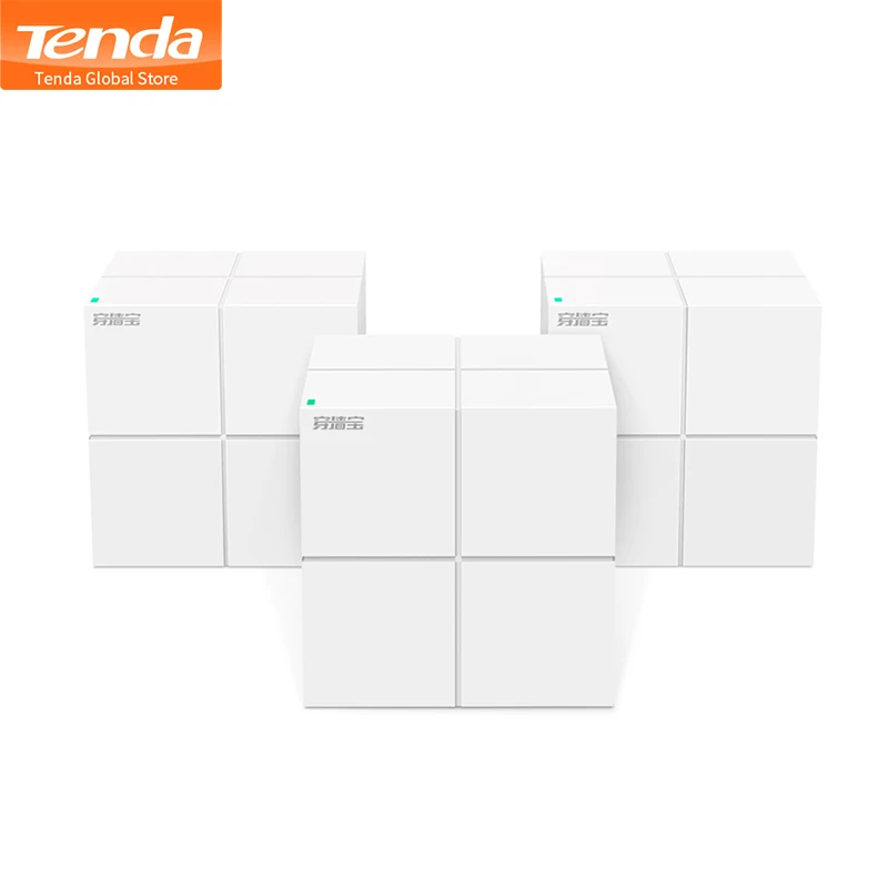 Tenda MW6 сетка Wifi беспроводной маршрутизатор гигабит Wi-Fi 2 4G/5 ГГц ретранслятор