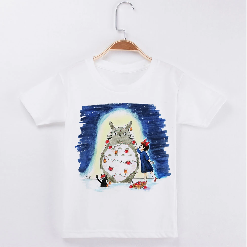 

Funny Kids Clothes T Shirt Girls Boys Magical Cat Print Tshirt Kids Clothes Kawaii Children Clothing Tops for Girls Boys