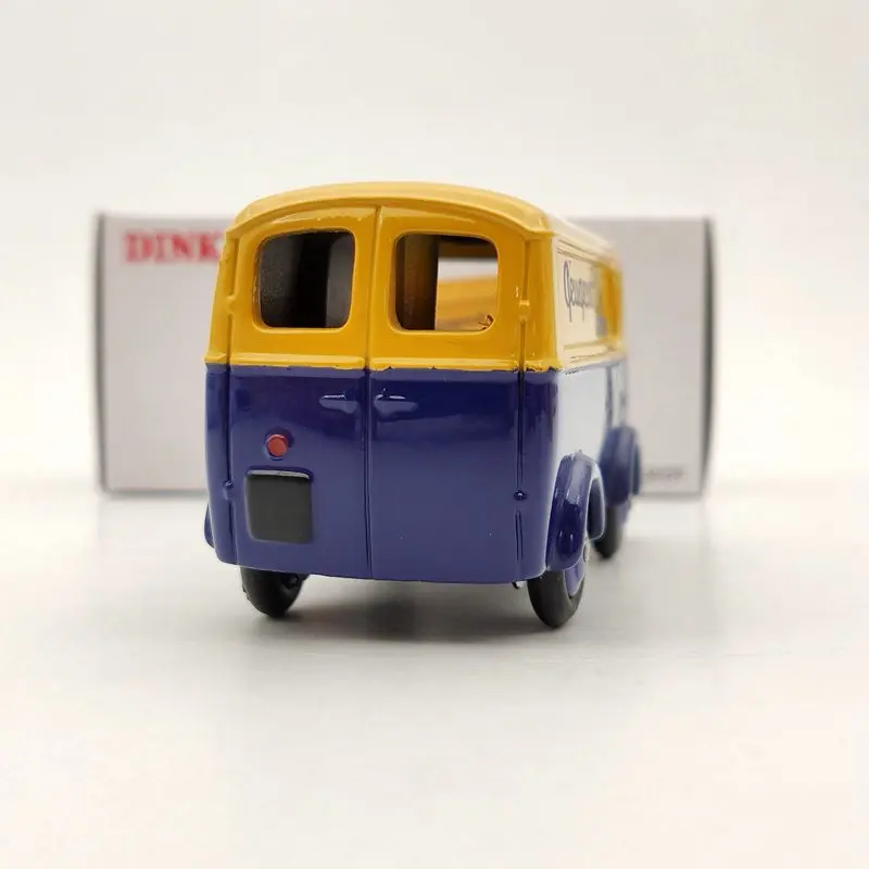 Атлас 1/43 миниатюрные игрушки Dinky 25B для P ~ fourfourgon Tole D.3.A желтый литье под давлением|