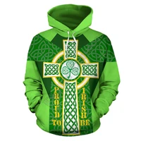 celtic cross shamrock 3d printed hoodies pullover men for women sweatshirts fashion cosplay costumes apparel sweater 04