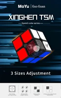 picubemoyu xinghen tsm magnetic 2x2x2 magic cube 2x2 speed cube manually adjust the size moyu 2x2x2 puzzle cubo magico