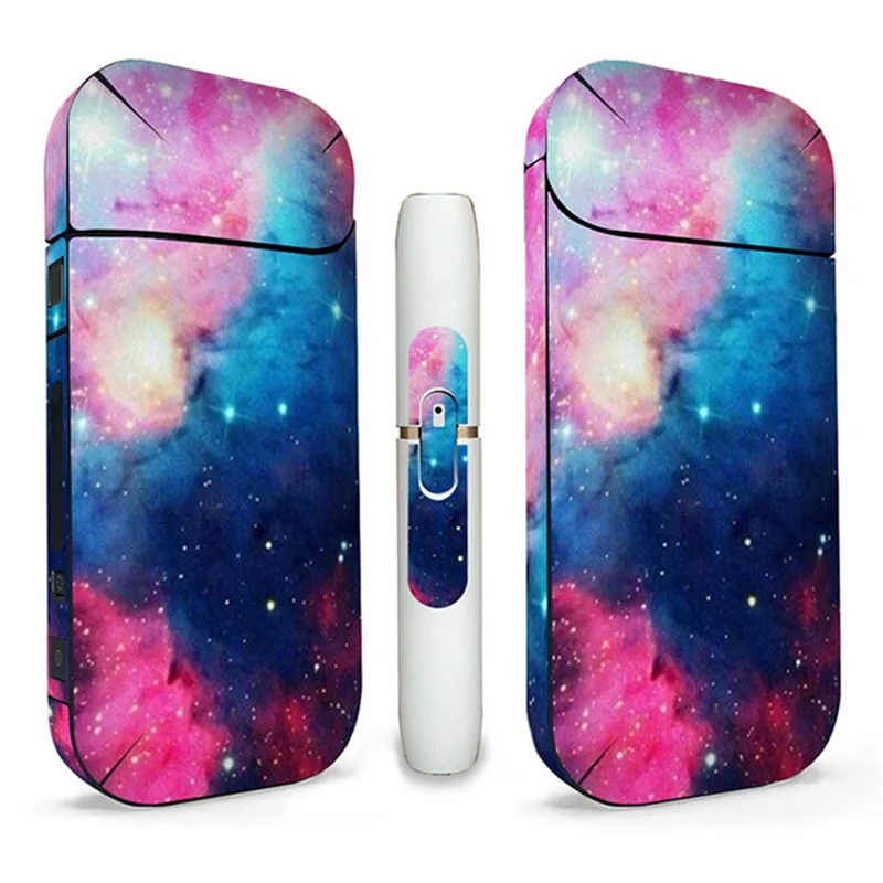 Наклейка с принтом Вселенная для IQOS 2 4 Plus чехол из ПВХ Защитная чехла Прямая