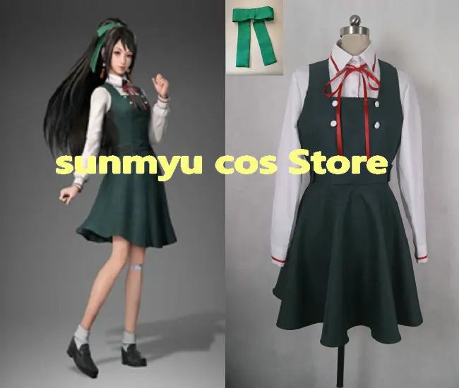

Униформа для девочек Shin Sangokumusou 8 Guan yinping DLC, костюм для косплея, размер на заказ, Хэллоуин, оптовая продажа