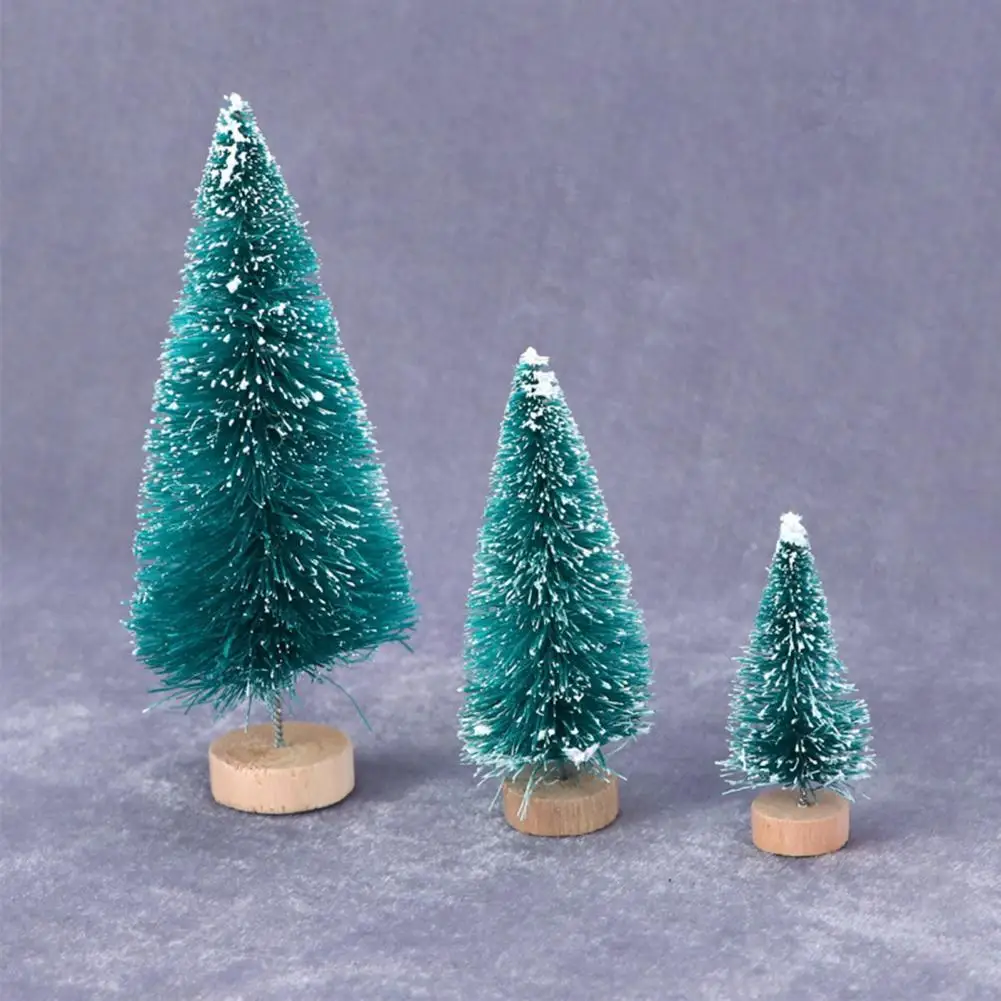 

Minimalistic Novelty Wood Mini Christmas Tree Festive for Collection