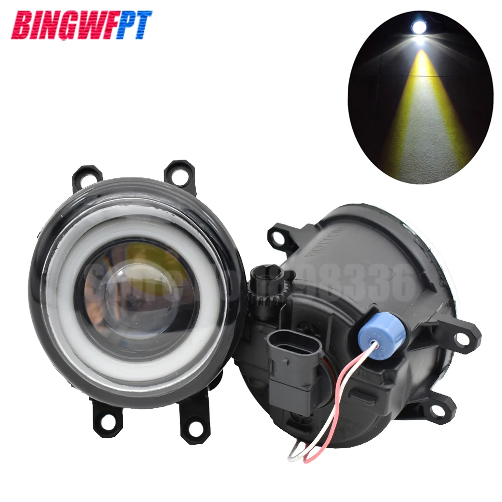 2 шт. супер яркий светодиодный фонарь светильник + глаза ангела фары для Toyota Sienna