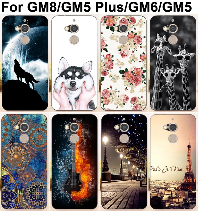 Мягкий чехол для мобильного телефона GM 5 GM9 Pro 4G GM6 6|Бамперы| |