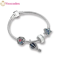 yexcodes yexcodes brand bracelet new charm women bright stars journey diy combination brand fine bracelet jewelry gifts