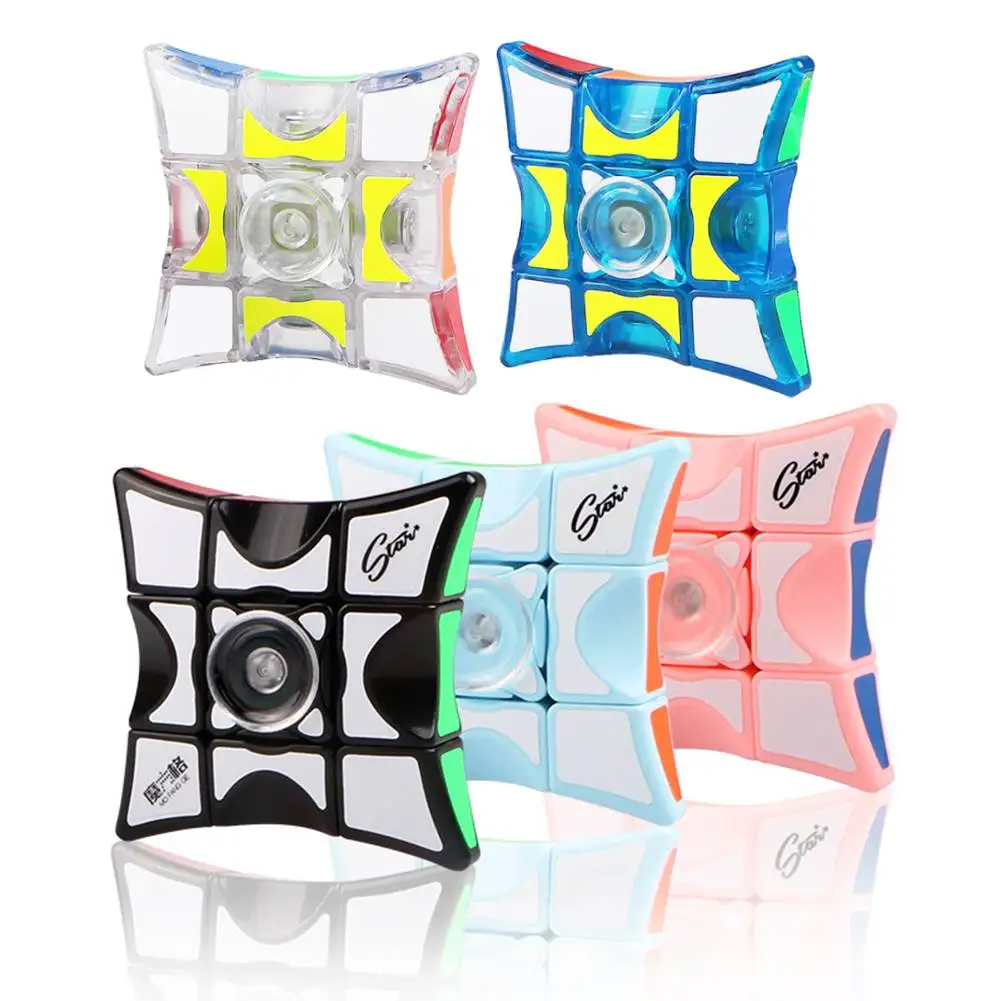 

New Anti Stress Cube Educational Learning Toys For Children Adult 133 Speed Magic Puzzle Fingertip Magic Cube Games