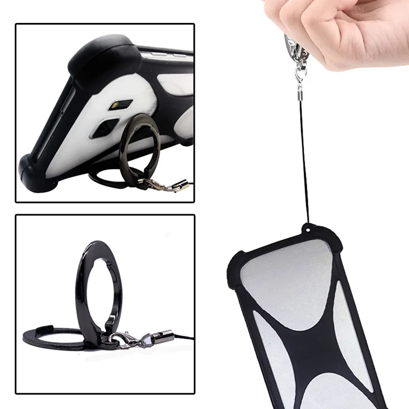 Универсальный силиконовый чехол-бампер с кольцом на палец для BRONDI 850 4G 5 7 дюйма