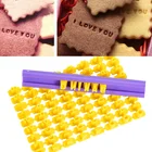 1 Набор, форма для выпечки печенья, букв и цифр алфавита