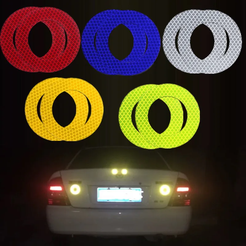 Предупреждающая Предупреждение та глаза ангела наклейка s светильник отражатель