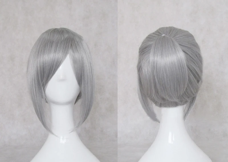 HAIRJOY синтетические волосы парики Vocaloid Kagamine Len блонд серый черный красный коричневый косплей парик высокотемпературное волокно 5 цветов