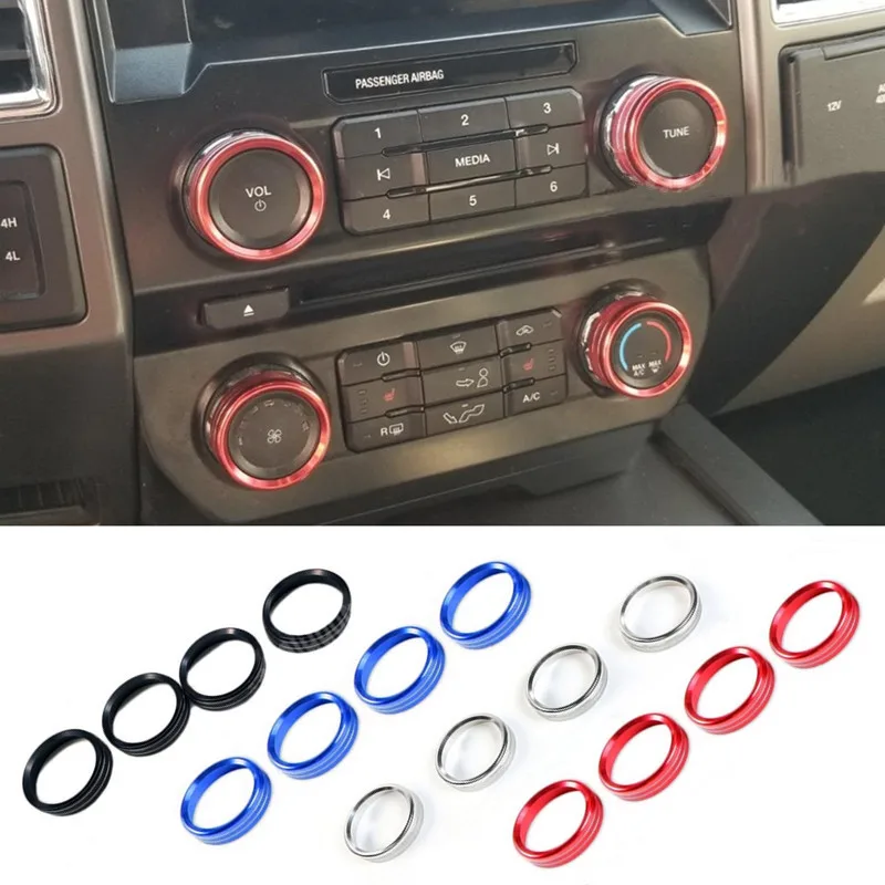 Автомобильный Стайлинг внутренняя Боковая ручка переключателя кондиционера