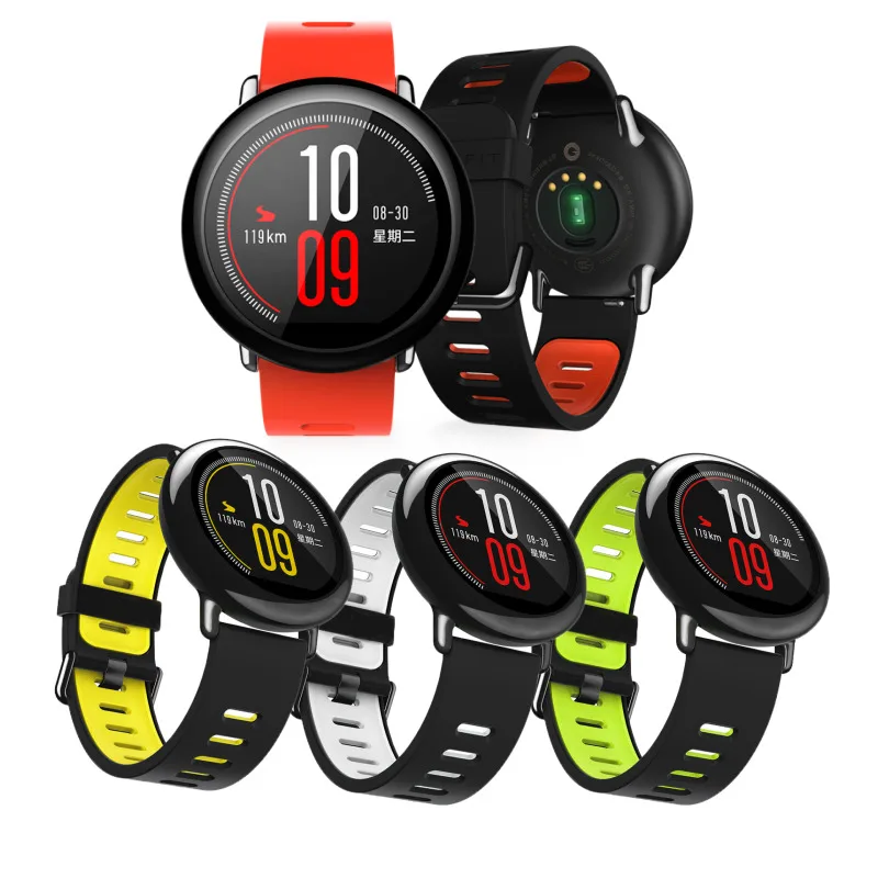 Новинка 5 цветов спортивный силиконовый ремешок на запястье для Xiaomi Huami Amazfit PACE