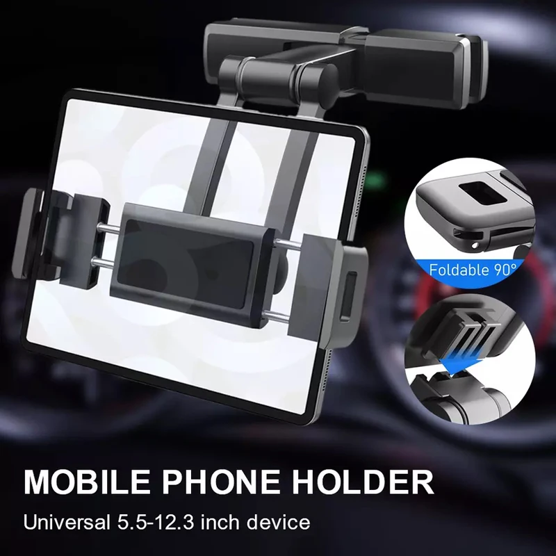 

Car Backseat Phone Tablet Holder Headrest Smartphone Mount For Audi A3 8l 8v 8p A4 B5 B6 B7 B8 A5 A6 C5 C6 C7 A7 A8 D2 D3