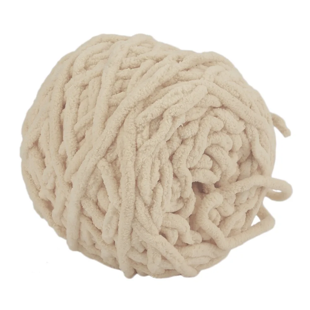 Новая белая трикотажная пряжа цвета хаки удобная сделай сам шарф