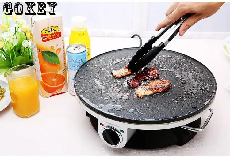 Mini Pancakes Pan 220v Pancake Electric Frying Non-stick Maker Express Cooker Machine Camping |