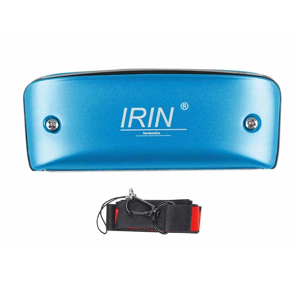 

IRIN Harmonica 7-Hole Blues D-tone Mouth Organ Mini Portable Professional Harmonica for Jazz Folk Musical Instrument Beginner
