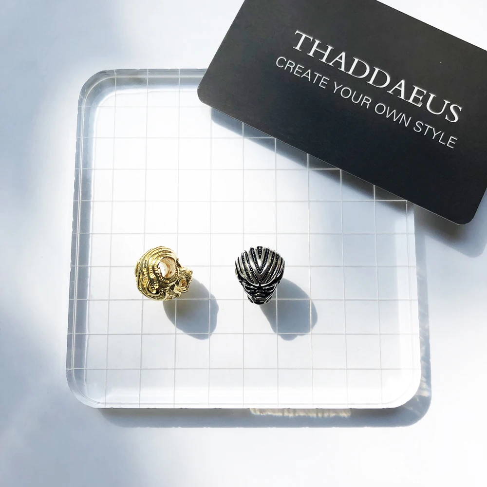 Бусины детская пижама с принтом Лев 2019 модные Rebel уличный новый серебряный бисер