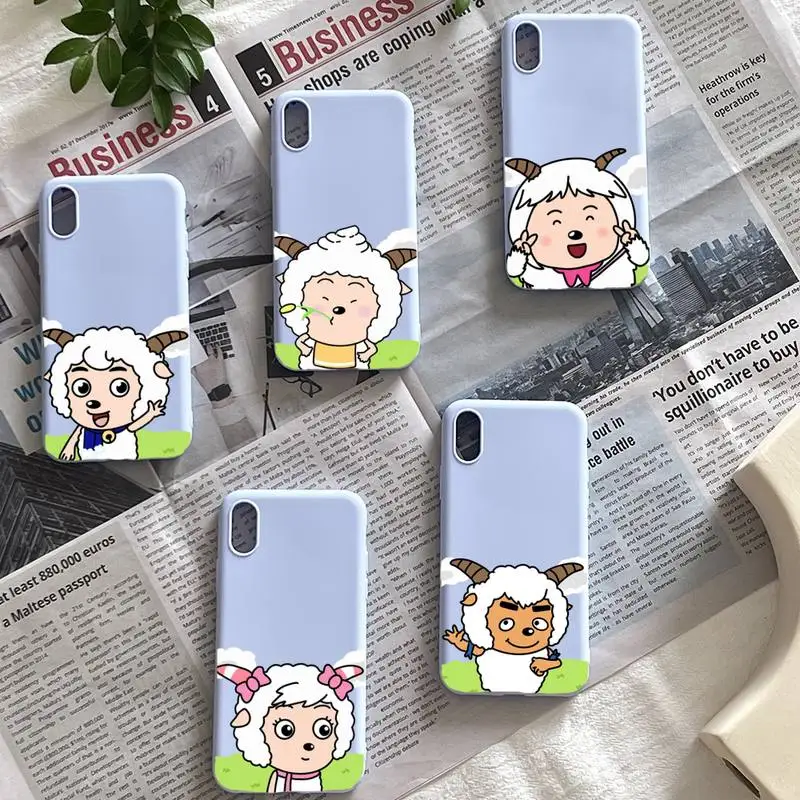 Чехол для телефона с изображением овцы и волка чехол Iphone 6 7 8 Plus X Xs Xr 11 12 13 Mini Pro