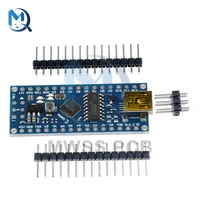 atmega168 ch340 ch340g nanov3 0 mini usb board microcontroller development board module for arduino without soldering header