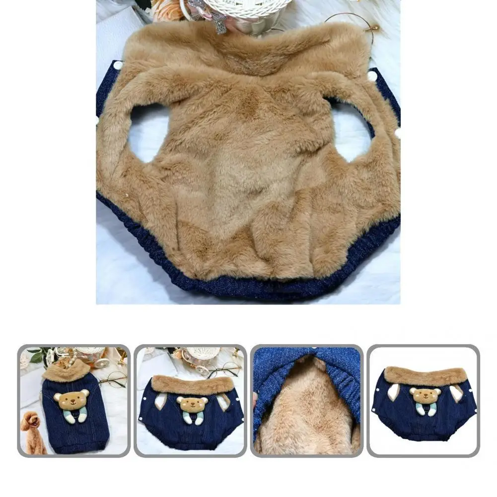 

Easy-wearing Fine Workmanship Dog Sleeveless Thickened Tops for Casual