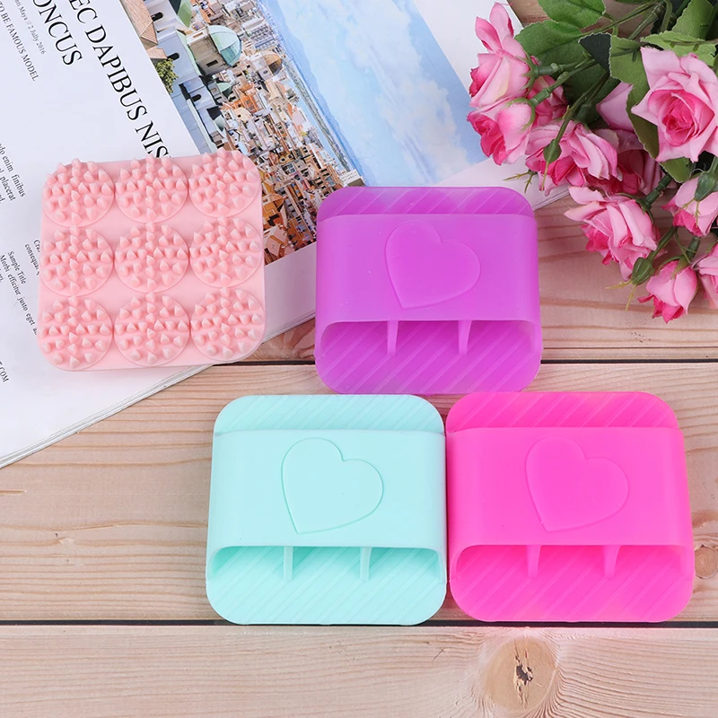 Мягкий силиконовый массажер для головы волос шампунь щетка расческа уход за