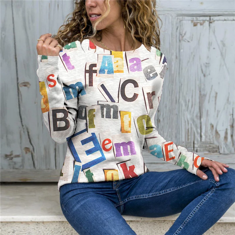 Peacock Graphic Basic T-Shirt Women's Clothing 2021 Summer Autumn Long Sleeve Casual Vintage Tee Shirts Ladies Oversized Tops | Женская