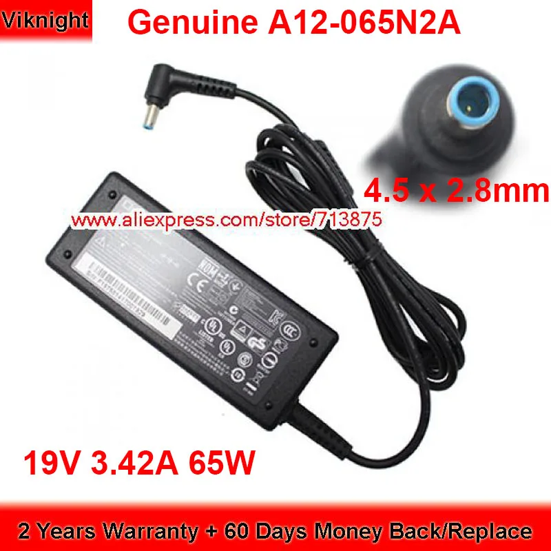 Оригинальные Chicony A12 065N2A 19V 3.42A 4 5x2 8 мм ноутбук Зарядное устройство для Ноутбук Lenovo