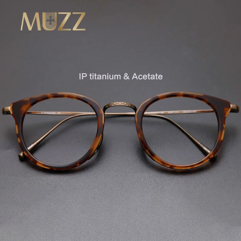 Оправа из чистого титана для мужских очков квадратные оправы по рецепту при