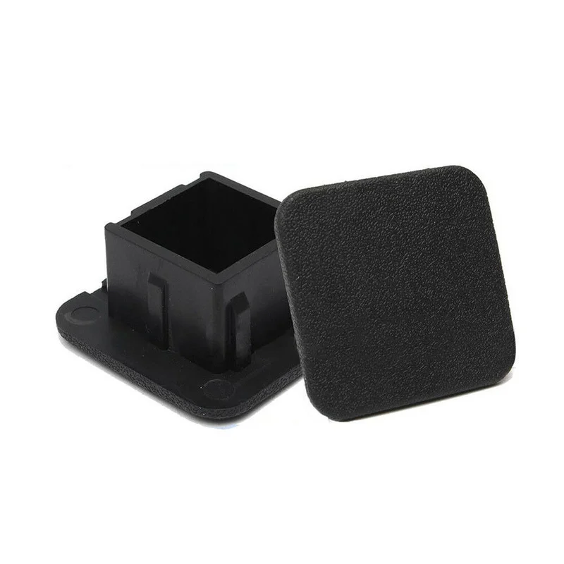 

1-1/4" Rubber Hitch Receiver Cover Trailers Hitch Tube Cover Plug Receiver Dust Protect Plug Black Decor Accessories Universal