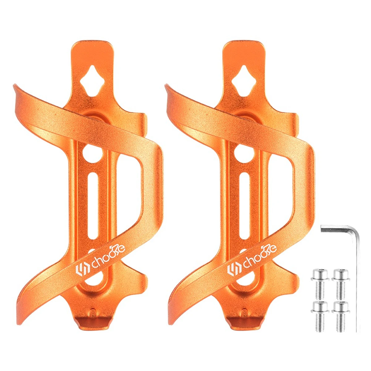 

CHOOSE Bike Water Bottle Holder Aluminum CNC Bicycle Bottle Cage 1 Piece