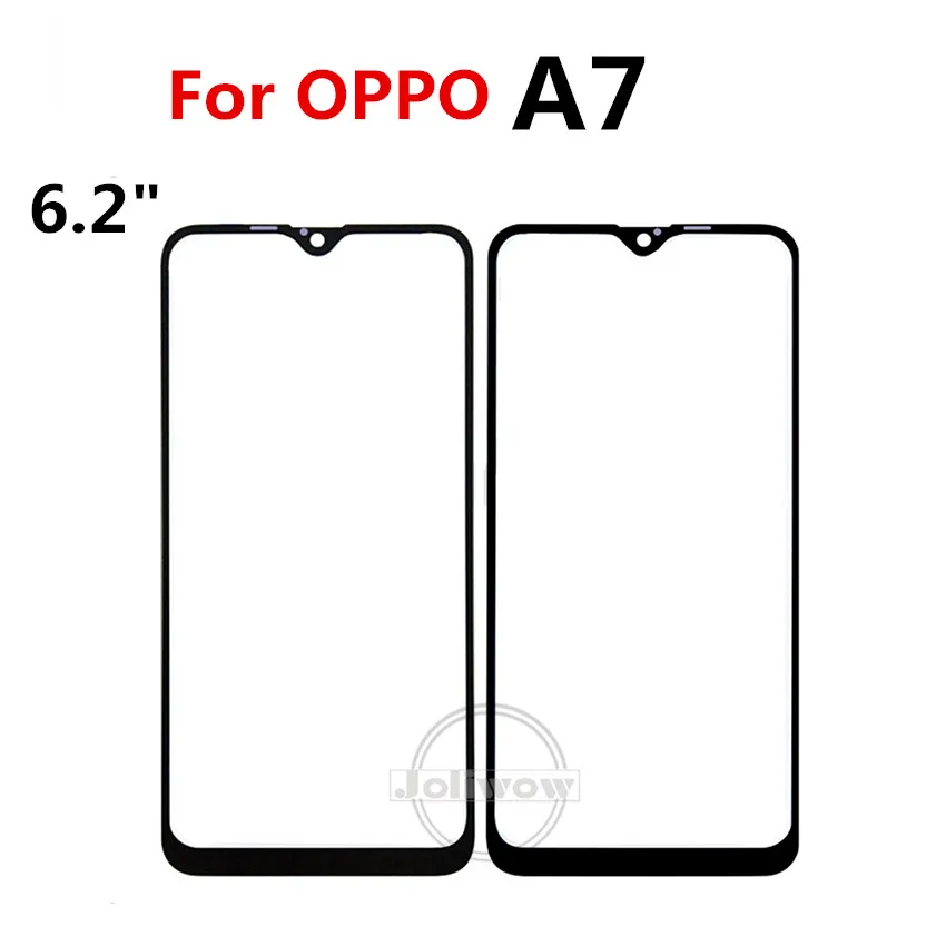 Для OPPO A7 A7N сменная Сенсорная панель передний внешний экран Стеклянная крышка