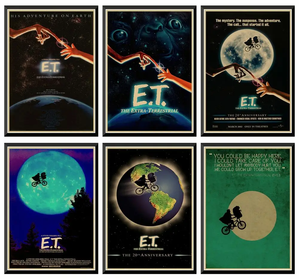 Декор для дома из мультфильма Экстра наземная научная фантастика ретро постер