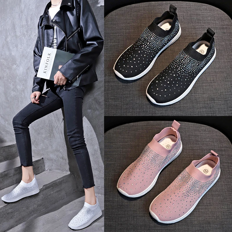 Постоянная женская обувь сезон весна-осень кроссовки из Вулканизированной Ткани