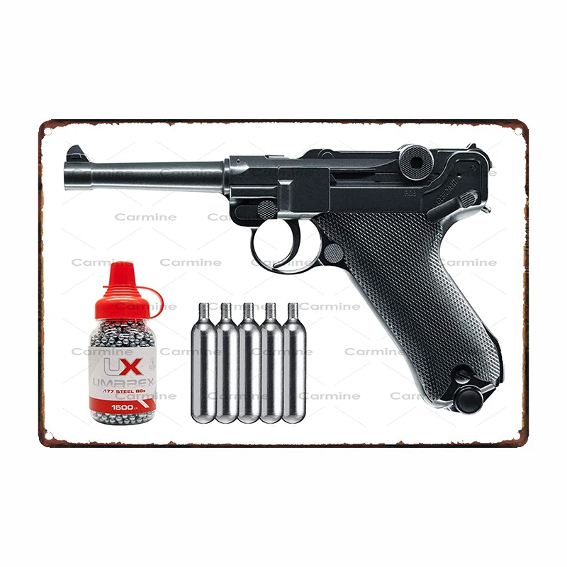

Air Pistole Metall Zinn Zeichen Poster Plaque Wand kunst Metall Zeichen Zinn Platte Für Club Wand Mann Cave Decor