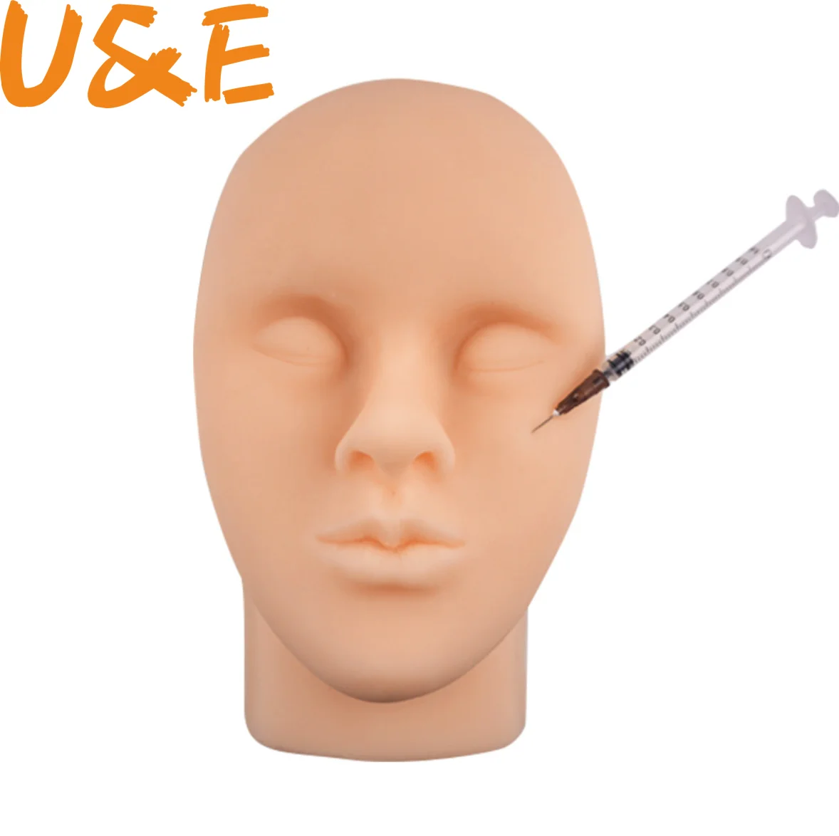 1X микро-формирующая модель человеческой головы силиконовая имитация инъекция